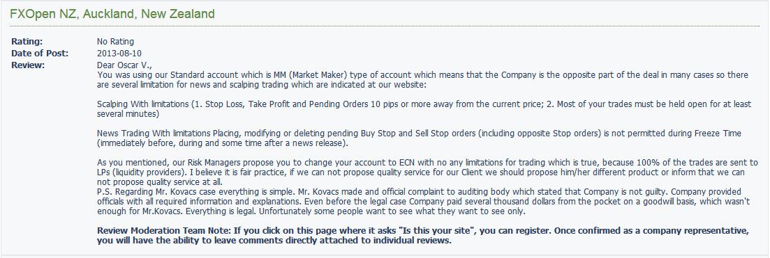 fxopen reputation