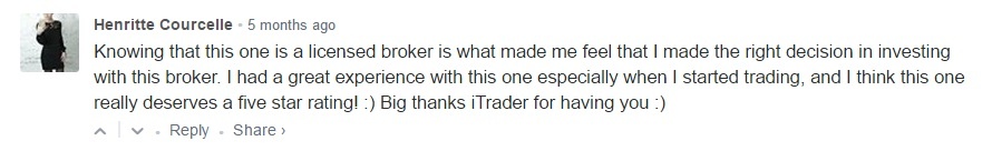 iTrader glaubwürdigkeit