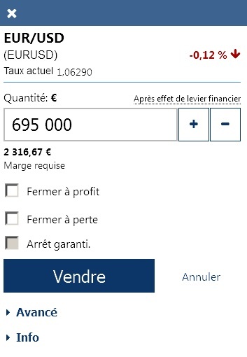 Plus500 actifs négociables