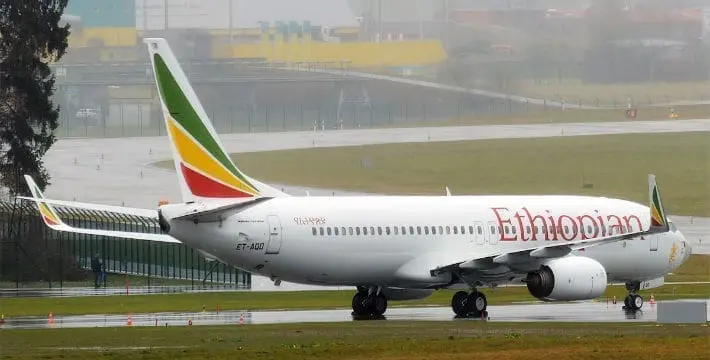 Ethiopian Airlines Boeing Plane
