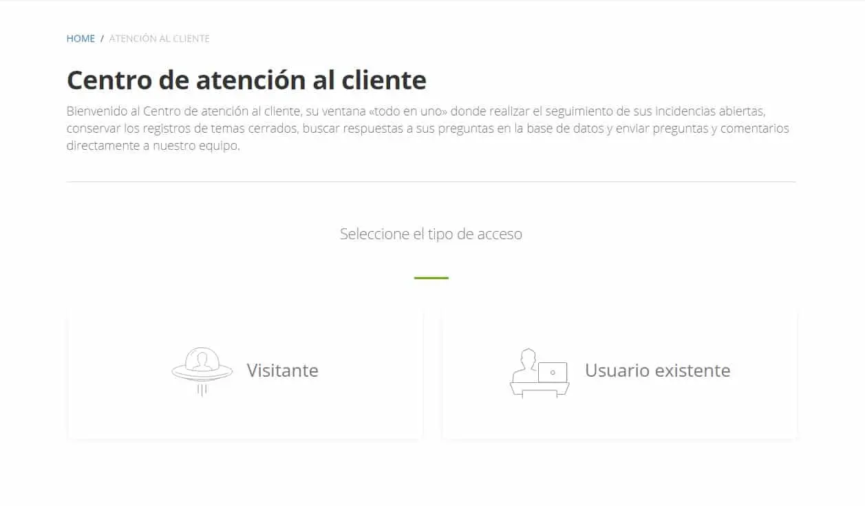 Atención al cliente de eToro