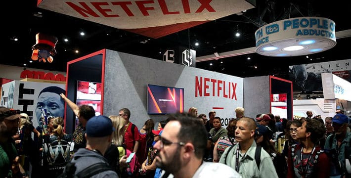 Netflix Shares Soar