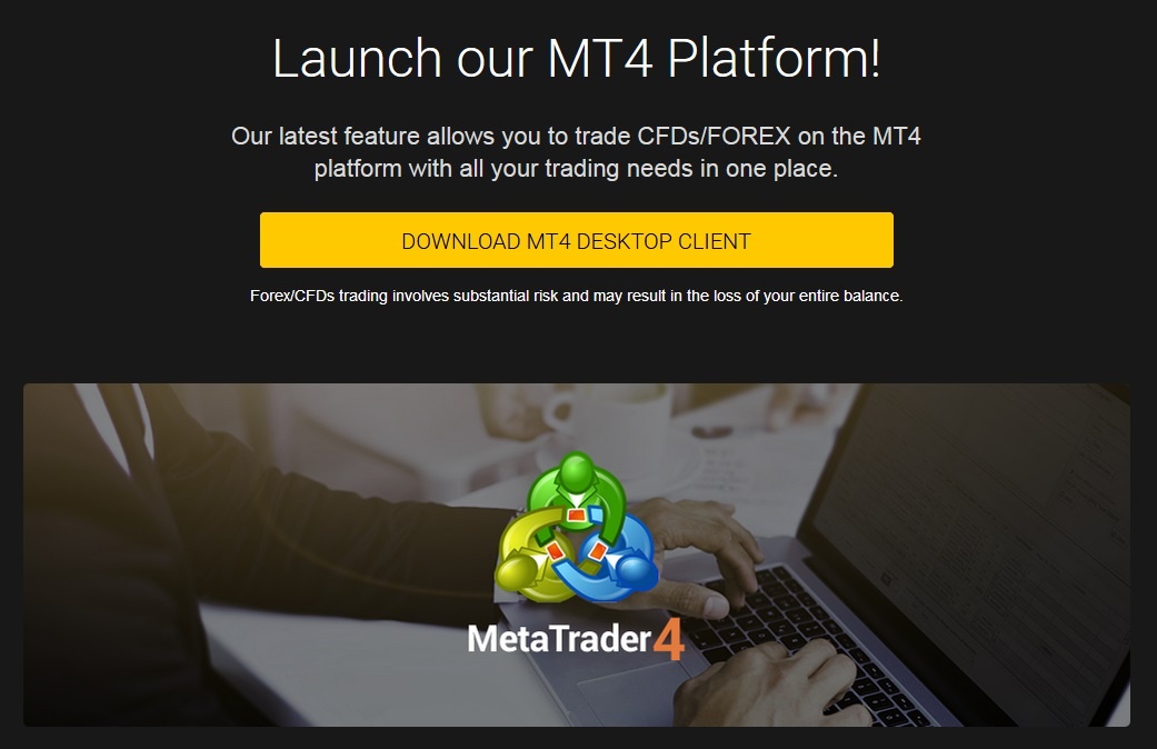 24option MT4 platform download