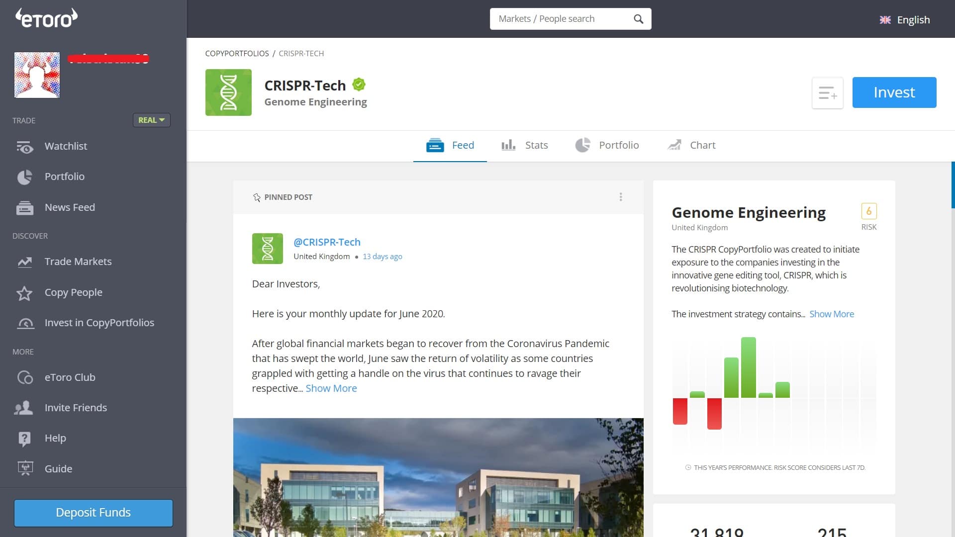 CRISPR-Tech CopyPortfolio
