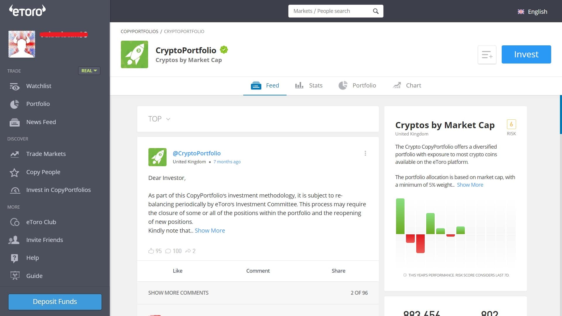 Crypto CopyPortfolio